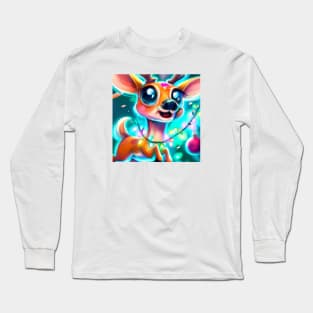 Cute Impala Drawing Long Sleeve T-Shirt